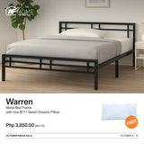 10.10 Mega Sale | Warren Metal Bed Frame with Surprise Gift AF Home