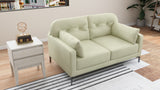 WILY 2-Seater Leather Sofa Furnigo