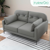 WILLY 2-Seater Fabric Sofa Furnigo