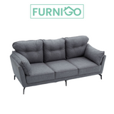 WILLY 3-Seater Fabric Sofa Furnigo