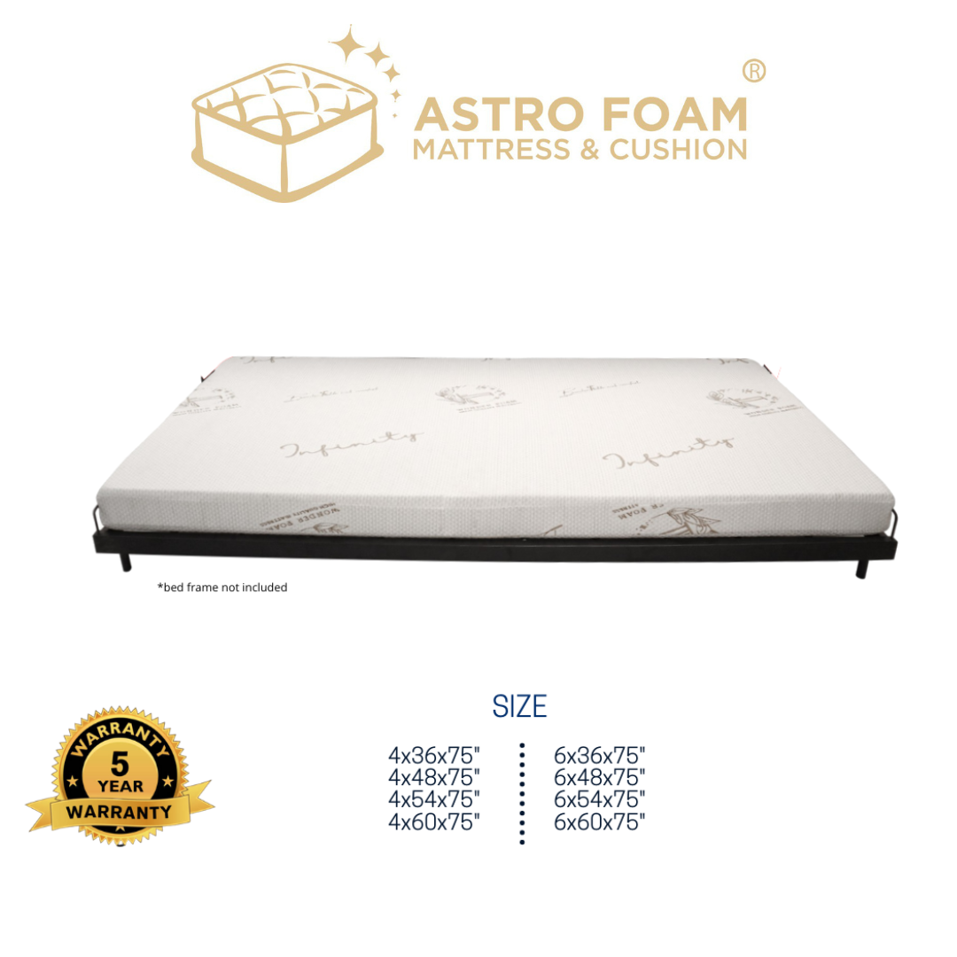 Wonder Foam Bamboo Cool High Density Foam Mattress Astro Foam