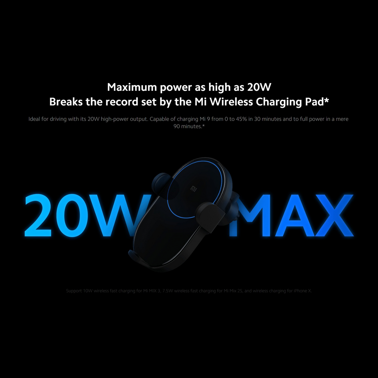 XIAOMI 20W Wireless Car Charger Xiaomi