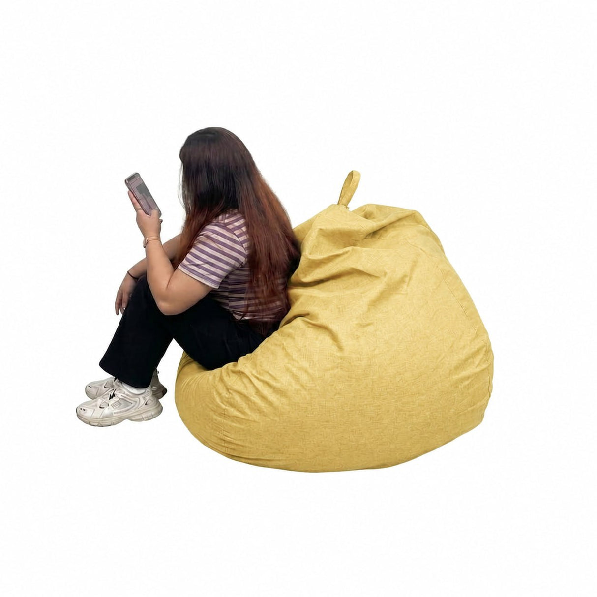 Loki Large Teardrop Bean Bag - Free 2pcs Small Bolster Pillows (PAYDAY SALE) AF Home