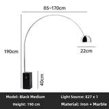 Milano Glow - Aerisio - Nl121 - Nordic Fisherman Floor Lamp with Sculptural Designer Form, Artistic Ambient Lighting for Modern Statement Interiors - Living Room / Bedroom / Sofa Area / Model Room Milano