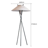 Milano Glow - Aerisia - Nl128 - Italian Nordic Tripod Floor Lamp with Modern Minimalist Wabi-Sabi Design, Soft Ambient Lighting for Elegant and Calm Spaces - Living Room / Bedroom / Study / B&B Milano