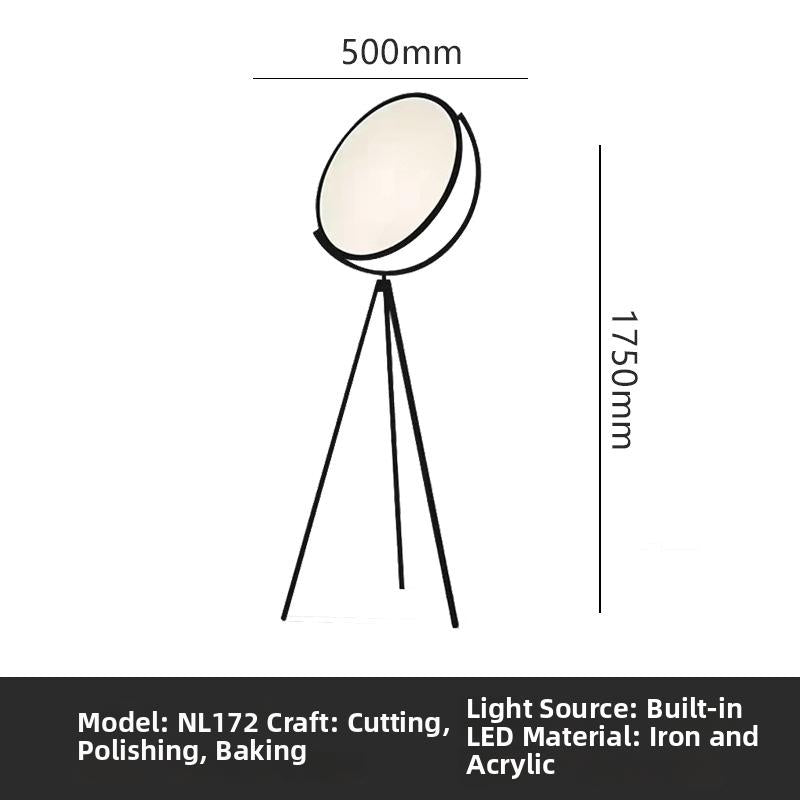 Milano Glow - Arixa - NL126 - Nordic Modern Floor Lamp with Built-in Storage, Simple Designer Lighting for Functional and Stylish Spaces - Living Room / Bedroom / Bedside / Study Milano