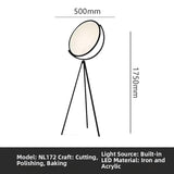 Milano Glow - Arixa - NL126 - Nordic Modern Floor Lamp with Built-in Storage, Simple Designer Lighting for Functional and Stylish Spaces - Living Room / Bedroom / Bedside / Study Milano