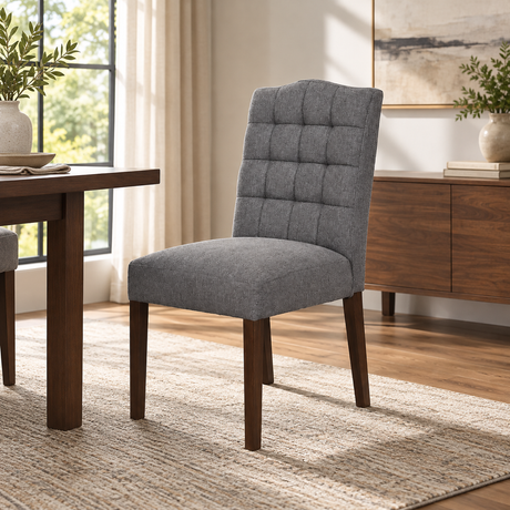 Pam Solid Wood Dining Chair Affordahome