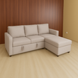 APEX Sofabed with Storage Ottoman Furnigo