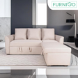 APEX Sofabed with Storage Ottoman Furnigo