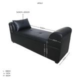 APOLO Bench Leather Sofa Affordahome