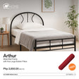 10.10 Mega Sale | Arthur Metal Bed Frame with Surprise Gift AF Home
