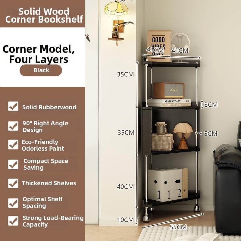 Timberra - Mystic - TriCorner Multifunctional Storage Cabinet - Living Room / Bedroom Timberra