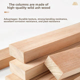 Timberra - Mirexa - ImperialZen Solid Wood Display Shelf - Tea Room / Living Room / Study Timberra