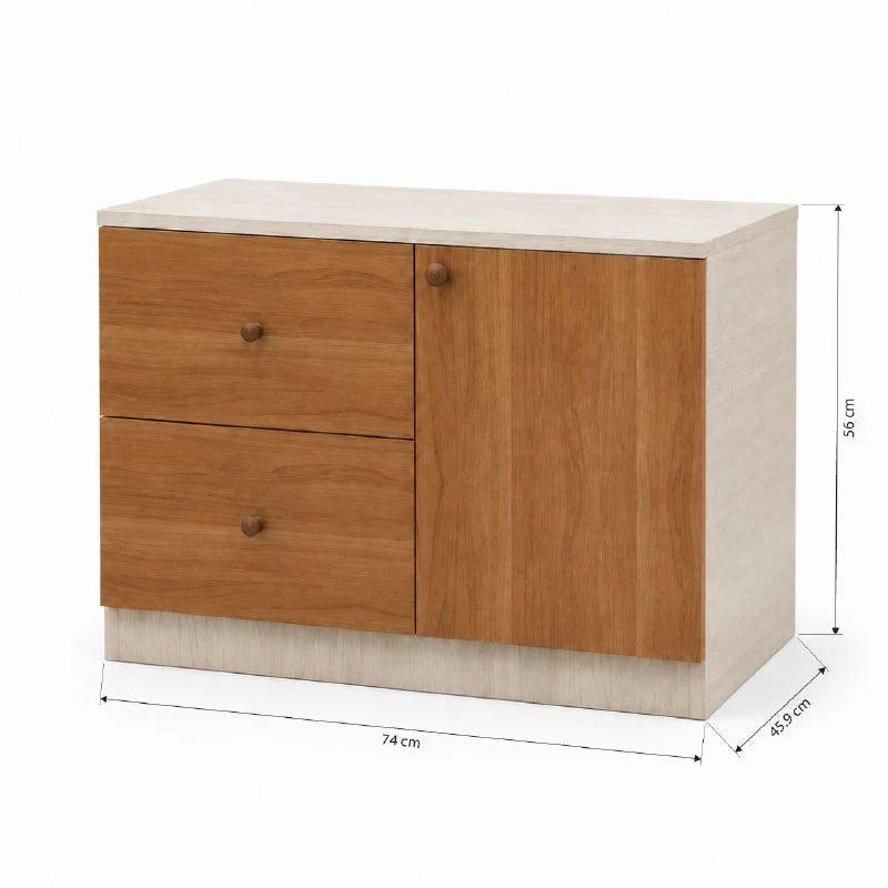 Cleo Loft Bed with Storage Cabinet and Storage Drawer Staircase