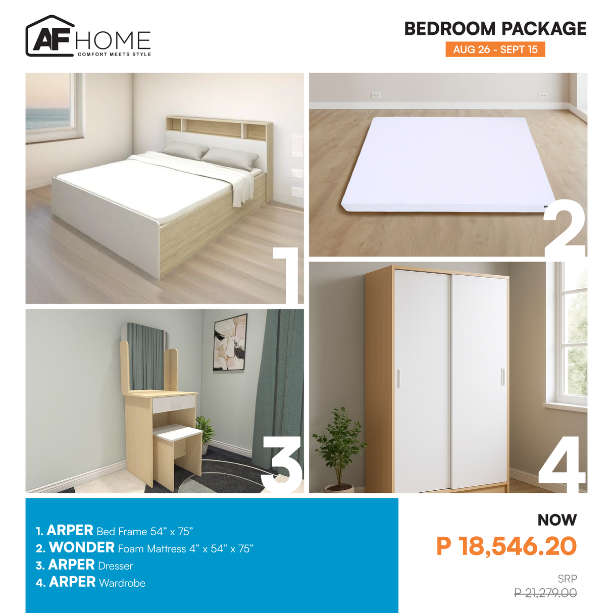 Bedroom Package AF Home