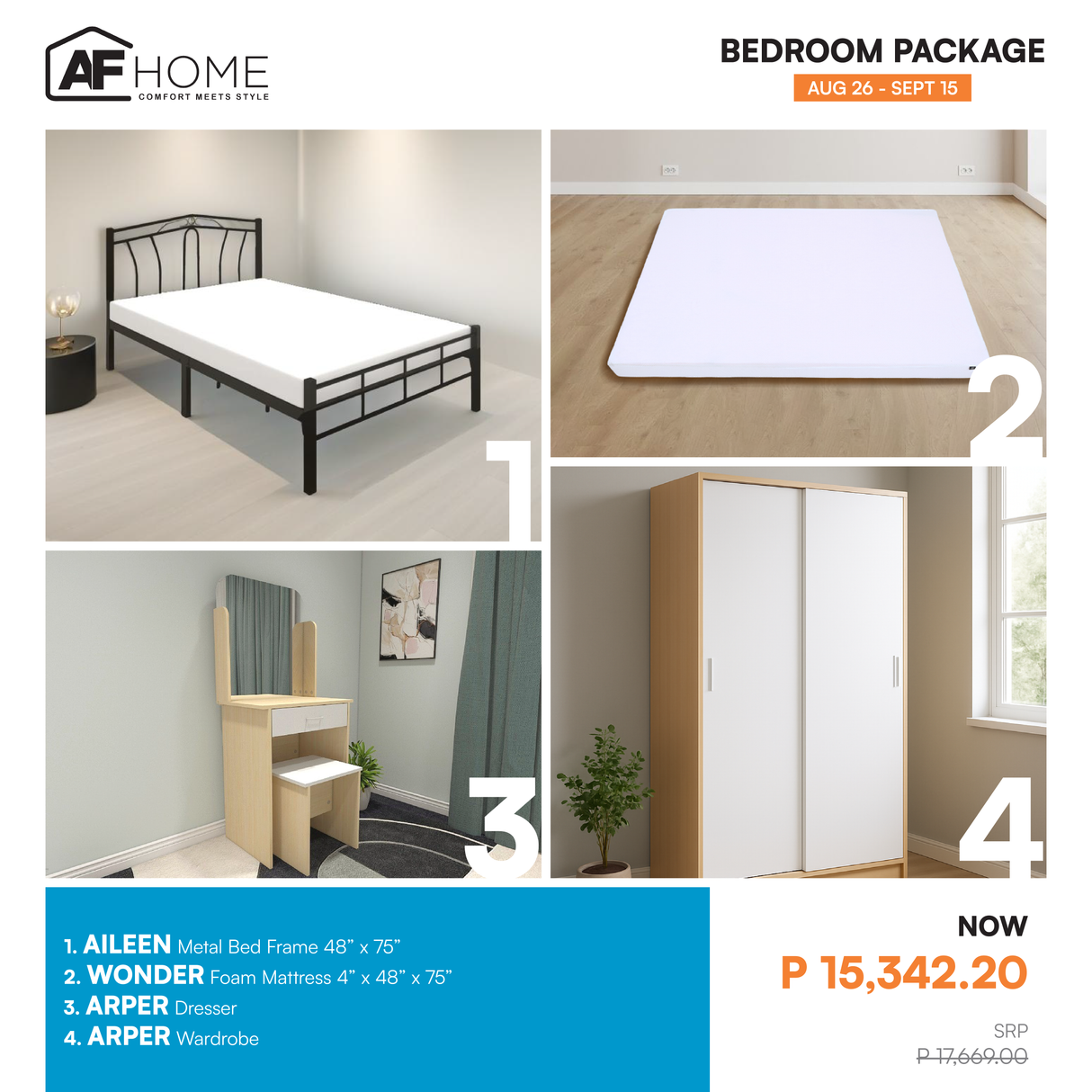 Bedroom Package AF Home