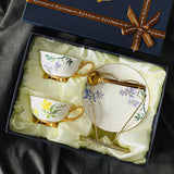 CUPURA Wiro - European Coffee Cup & Saucer - Elegant British Afternoon Tea Set, Premium Gift Souvenir CUPURA