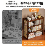 Timberra - Miracle - DeskMate Bookshelf Storage Rack - Office / Study Timberra