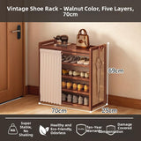 Timberra - Moonlight - MedievalGuard Narrow Shoe Rack - Entrance / Corridor / Dormitory Timberra