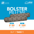 Bolster Pillow | BUY 1 TAKE 1 (Random Color) Pica Pillow