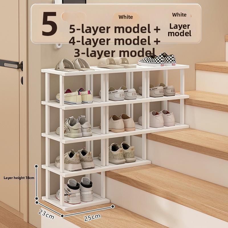 Timberra - Marvelous - StepRise Slim Corner Shoe Rack - SC10337028309990 - Entryway / Hallway / Bedroom Timberra