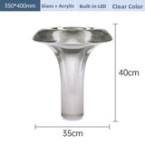 Milano Glow - Aurex - N501 - Post-Modern Nordic Glass Table Lamp with Minimalist Design, Creative Decorative Lighting for Stylish Interiors - Living Room / Bedroom / Bedside Milano