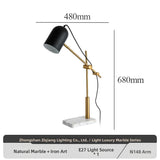 Milano Glow - Aelix - N125 Combination - Modern Natural Marble and Glass Table Lamp with Minimalist Designer Style, Soft Ambient Lighting for Elegant and Functional Spaces - Living Room / Bedroom / Bedside / Hotel / Project / Office Milano