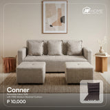 Conner Reversible Sofa - FREE Backrest Cushion (Flash Sale) Affordahome