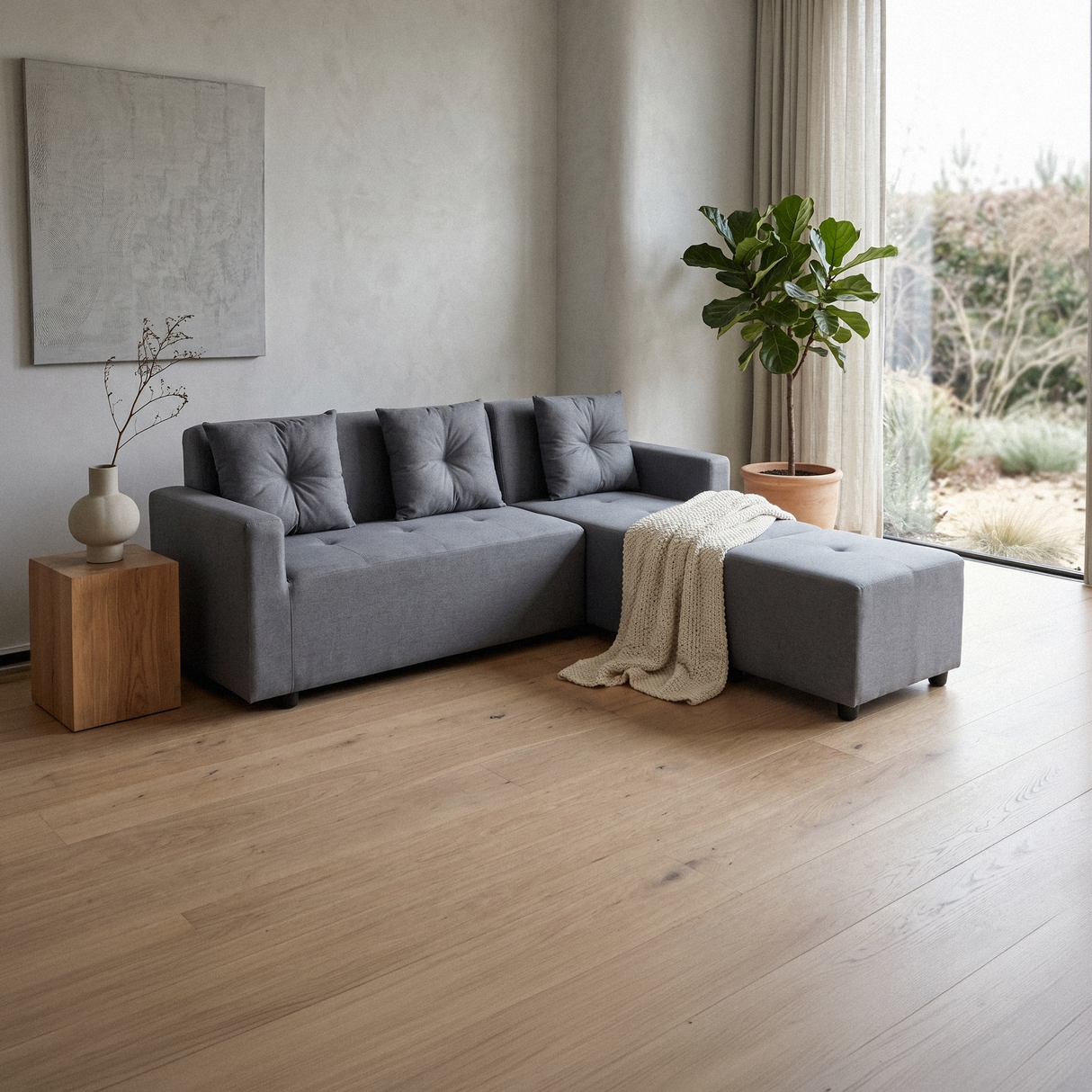 Conner L-Shape Sofa