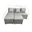 CONNIE ARMLESS SOFA AF Home