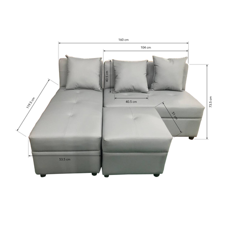 CONNIE ARMLESS SOFA AF Home