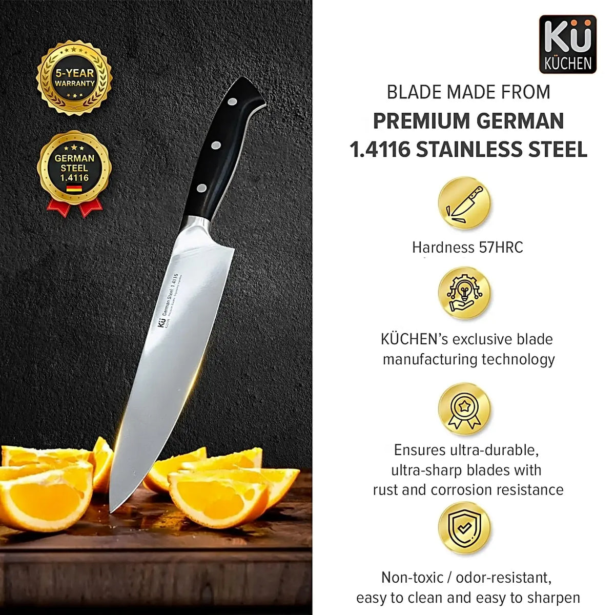 Küchen Knife Set KU K62709