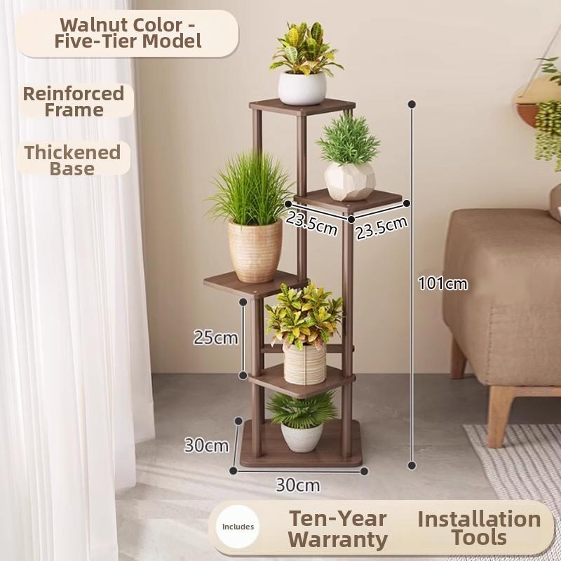 Timberra - Mirexa - ImperialZen Solid Wood Display Shelf - Tea Room / Living Room / Study Timberra