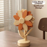 Timberra - Misty - SunBloom Wooden Heat-Proof Placemat - Dining Room / Kitchen Timberra