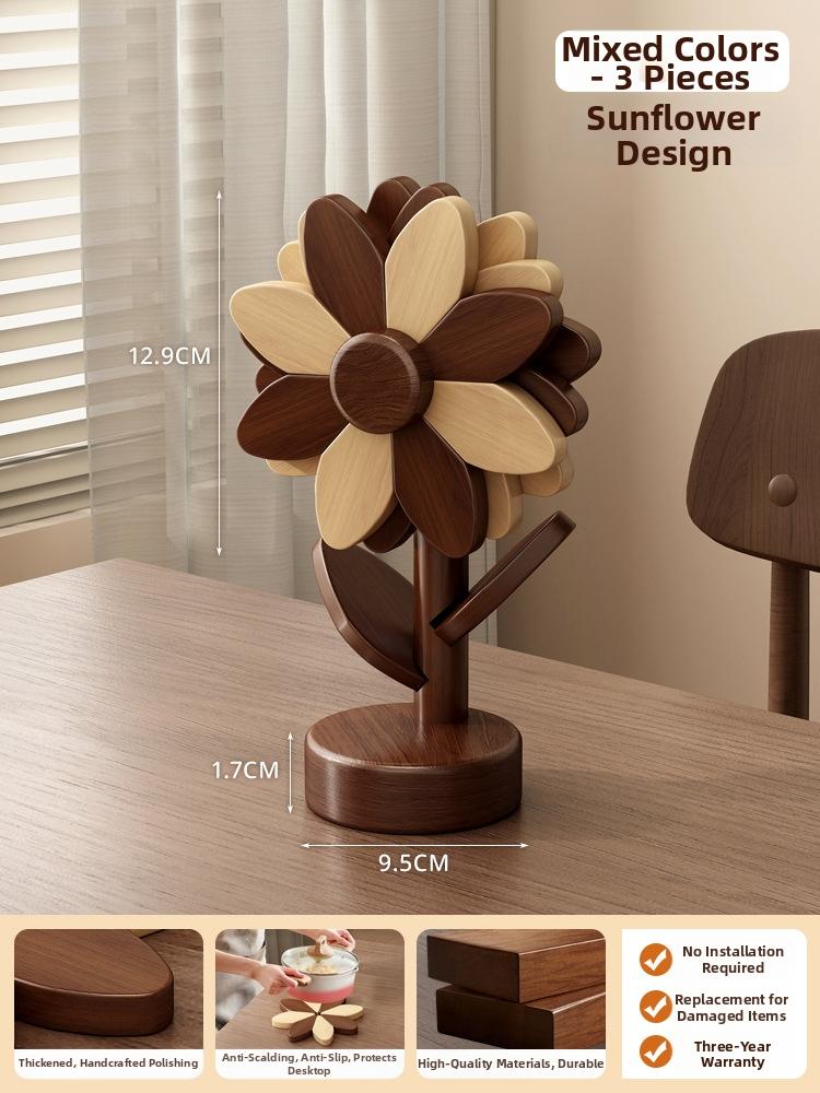 Timberra - Mellow - HeatGuard Wooden Table Insulation Mat - Dining Room / Kitchen Timberra