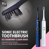 ULTRASONIC TOOTHBRUSH KU9500 – BLUE & WHITE