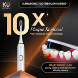 ULTRASONIC TOOTHBRUSH KU9500 – BLUE & WHITE