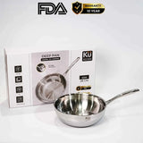 5-Ply Deep Stainless Steel Pot 28 cm KU W281316