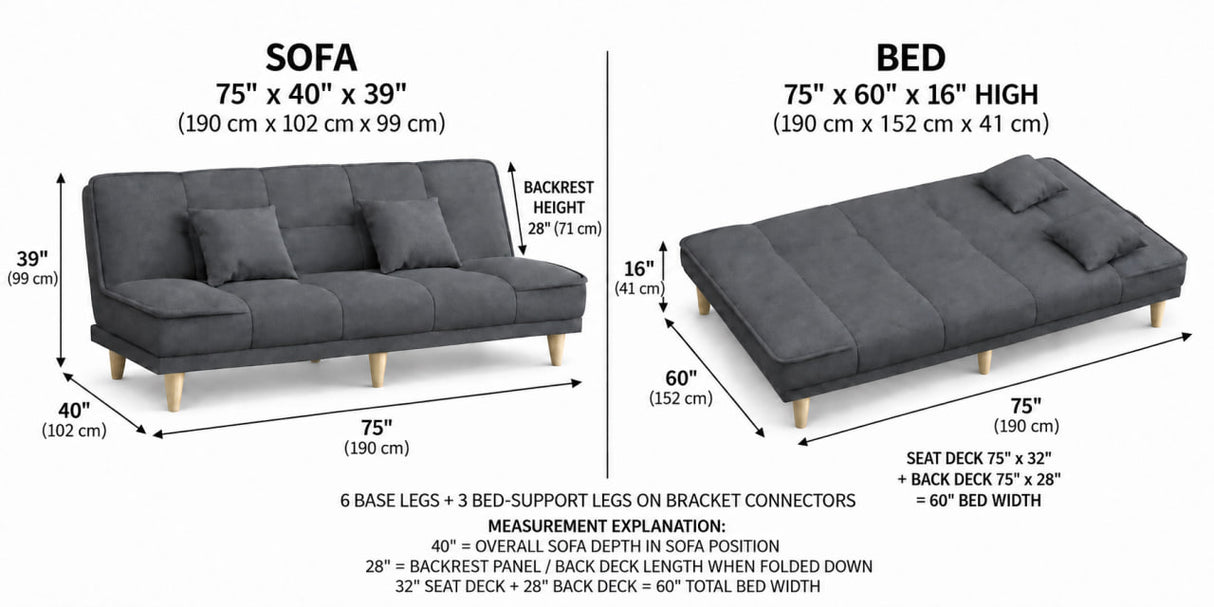 CONN SOFA BED