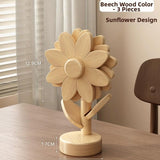 Timberra - Misty - SunBloom Wooden Heat-Proof Placemat - Dining Room / Kitchen Timberra