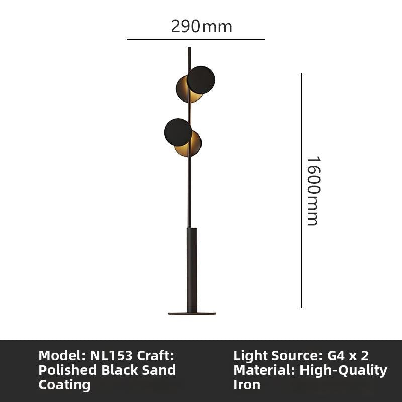 Milano Glow - Arixa - NL126 - Nordic Modern Floor Lamp with Built-in Storage, Simple Designer Lighting for Functional and Stylish Spaces - Living Room / Bedroom / Bedside / Study Milano