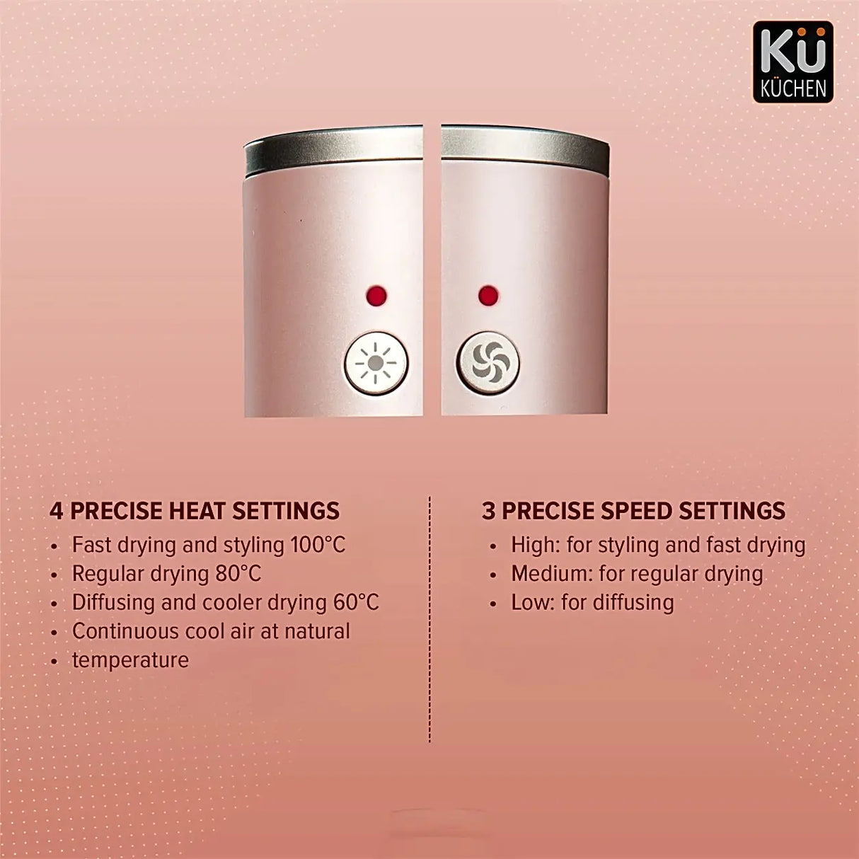 Negative Ion Hair Dryer KU D2305