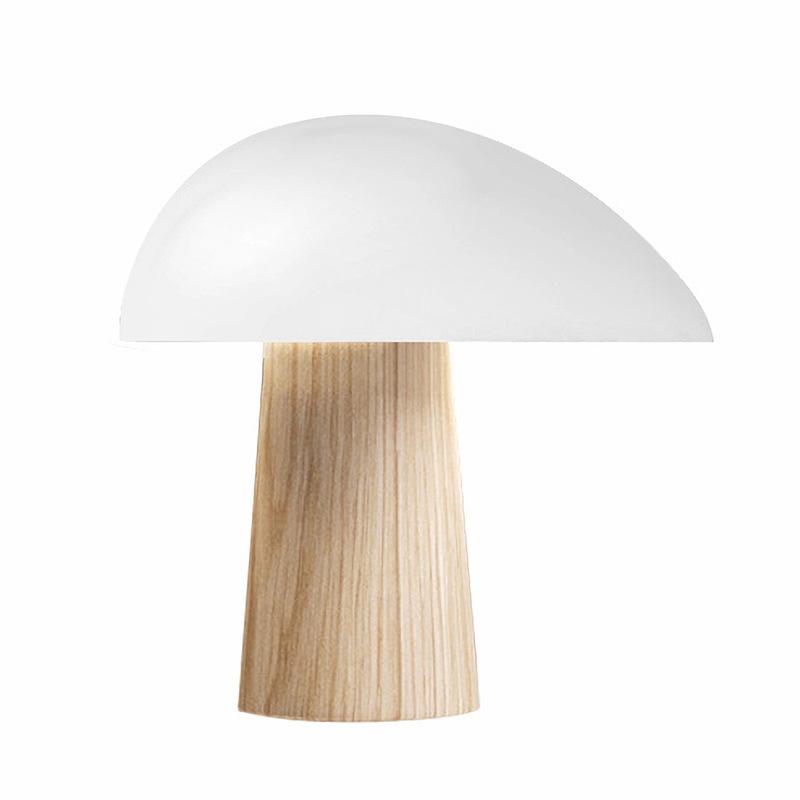 Milano Glow - Airo - N535 - Scandinavian Wabi-Sabi Mushroom Table Lamp with Soft Minimalist Design, Warm Ambient Lighting for Calm and Cozy Spaces - Bedroom / Bedside / Kids Room / Hotel / B&B Milano