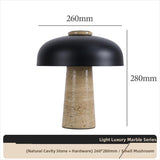 Milano Glow - Aero - N101 - Quiet Luxury Natural Yellow Cave Stone Table Lamp with Elegant Designer Finish, Warm Ambient Lighting for Sophisticated Spaces - Living Room / Bedroom / Bedside / Office Milano