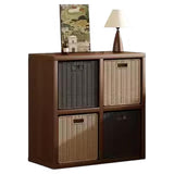Timberra - Merry02 - LatticeWood Floor-Standing Storage Rack - Living Room Timberra