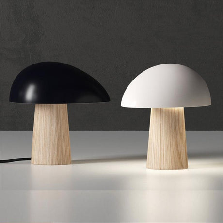 Milano Glow - Airo - N535 - Scandinavian Wabi-Sabi Mushroom Table Lamp with Soft Minimalist Design, Warm Ambient Lighting for Calm and Cozy Spaces - Bedroom / Bedside / Kids Room / Hotel / B&B Milano
