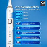 ULTRASONIC TOOTHBRUSH KU9500 – BLUE & WHITE