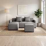 Harvey L-Shape Fabric Sofa