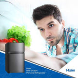 HAIER - HRF-D110H 3.1 cu. ft., 2 Door, Personal Ref, Non-Inverter AF Home